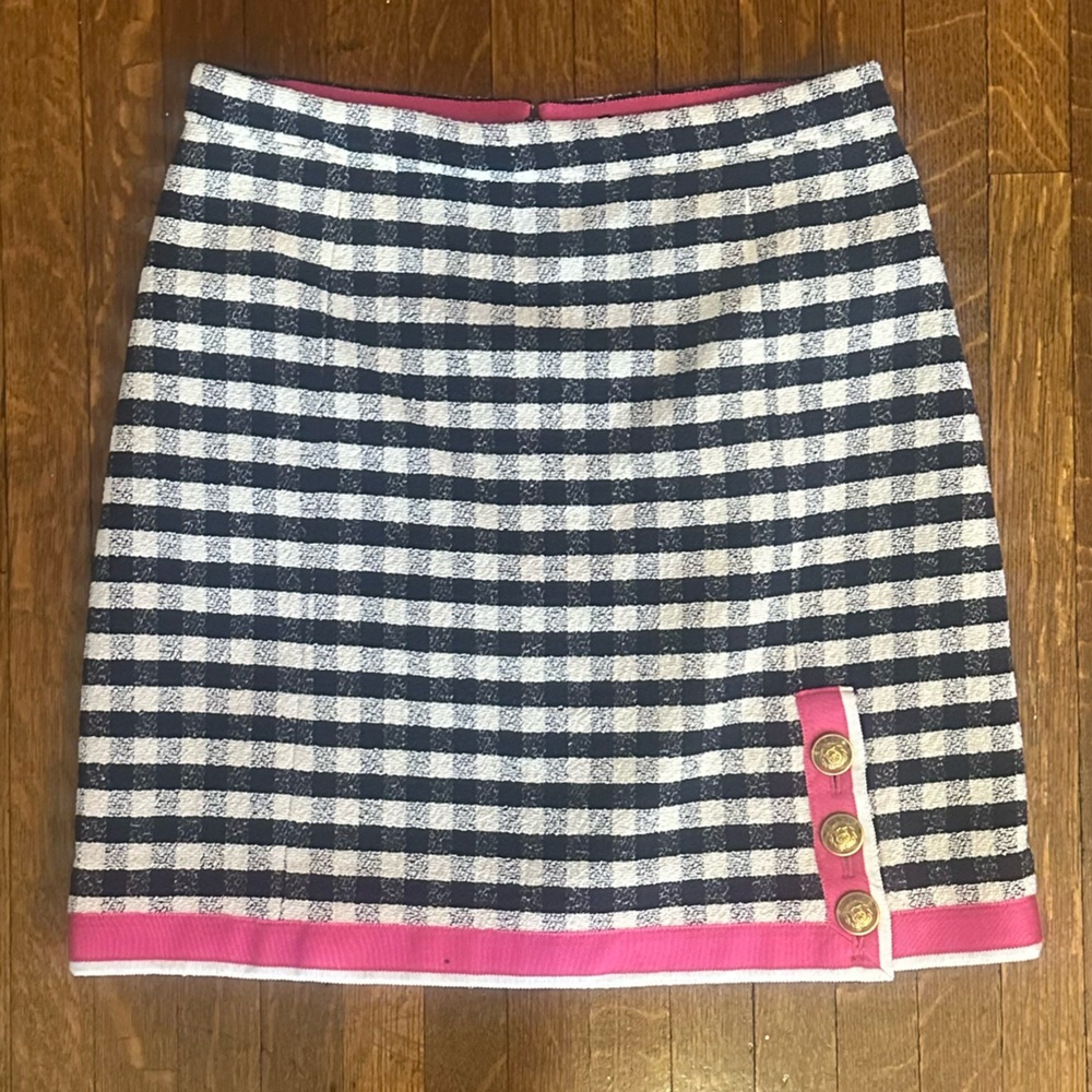 NWT J Crew Grosgrain-Trim Mini Skirt